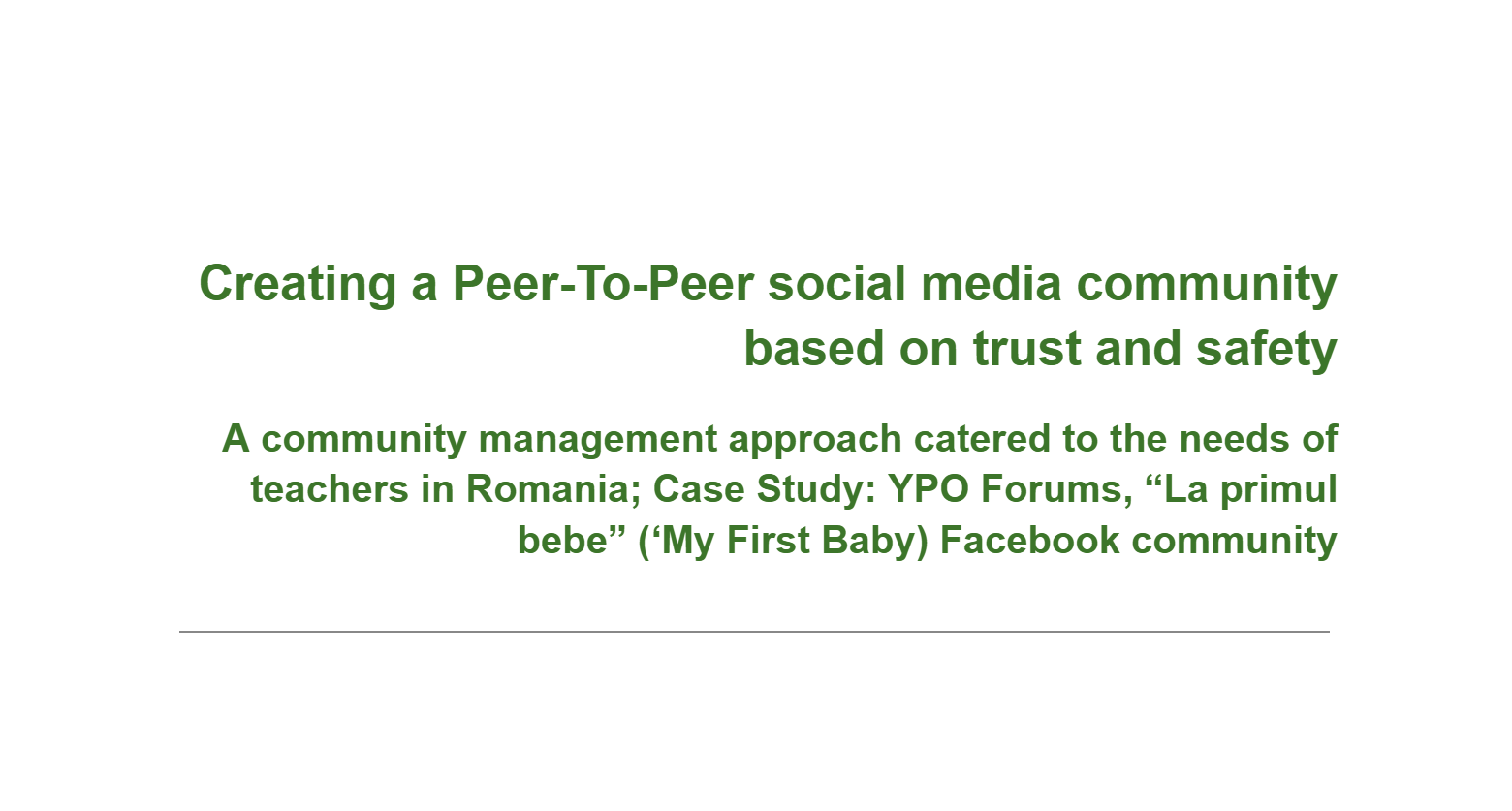 Community-building research cover