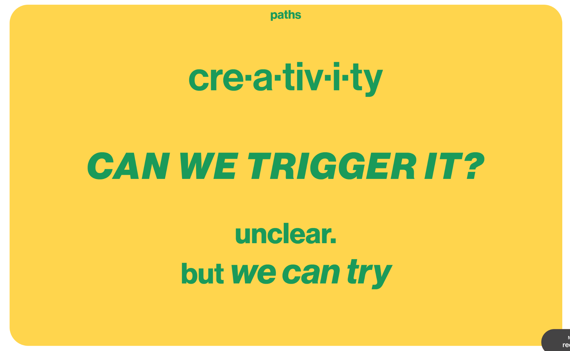 Creativity Trigger cover