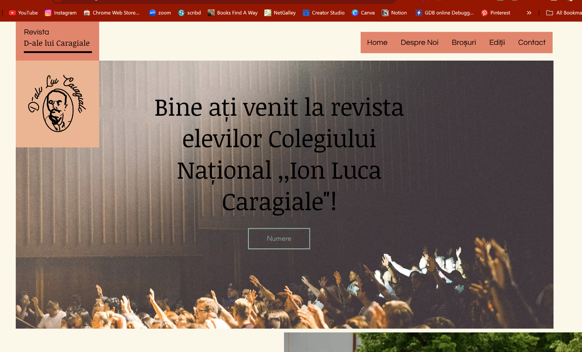 Dale Lui Caragiale cover